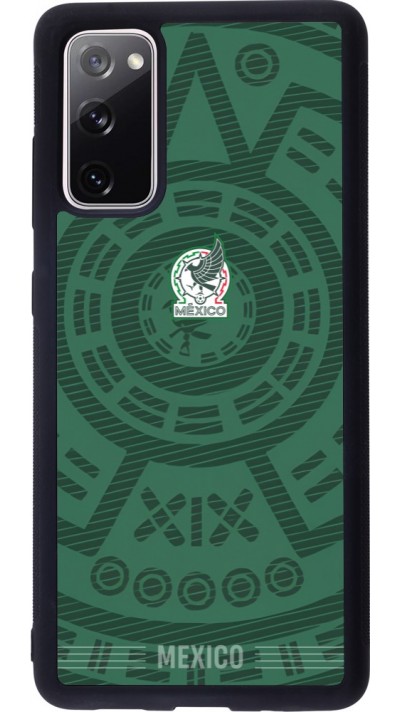 Samsung Galaxy S20 FE 5G Case Hülle - Silikon schwarz Mexiko 2026 personalisierbares Fussballtrikot