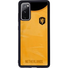 Samsung Galaxy S20 FE 5G Case Hülle - Silikon schwarz Holland 2022 personalisierbares Fußballtrikot