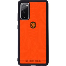 Samsung Galaxy S20 FE 5G Case Hülle - Silikon schwarz Niederlande 2026 personalisierbares Fussballtrikot