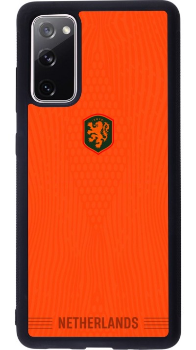 Samsung Galaxy S20 FE 5G Case Hülle - Silikon schwarz Niederlande 2026 personalisierbares Fussballtrikot