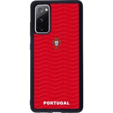 Samsung Galaxy S20 FE 5G Case Hülle - Silikon schwarz Portugal 2026 personalisierbares Fussballtrikot