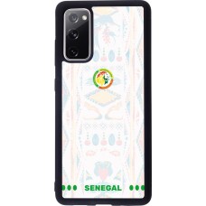 Samsung Galaxy S20 FE 5G Case Hülle - Silikon schwarz Senegal 2026 personalisierbares Fussballtrikot