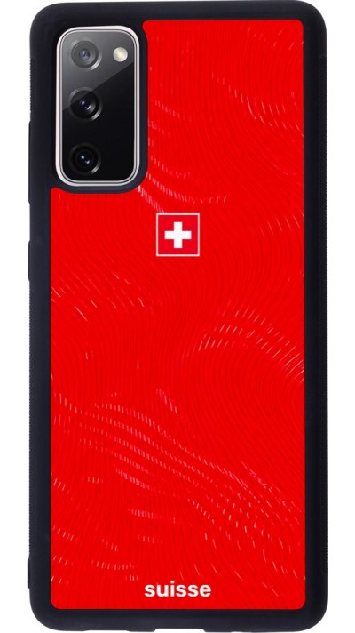 Samsung Galaxy S20 FE 5G Case Hülle - Silikon schwarz Schweiz 2026 personalisierbares Fussballtrikot