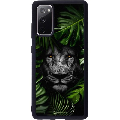 Hülle Samsung Galaxy S20 FE - Silikon schwarz Forest Lion