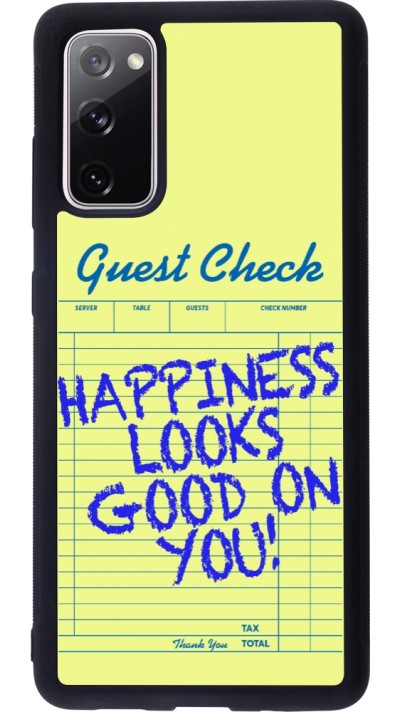 Samsung Galaxy S20 FE 5G Case Hülle - Silikon schwarz Guest check 2026