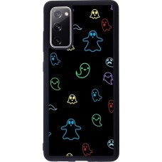 Samsung Galaxy S20 FE 5G Case Hülle - Silikon schwarz Halloween 2024 colorful ghosts