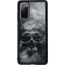 Samsung Galaxy S20 FE 5G Case Hülle - Silikon schwarz Halloween 2024 smoky skull