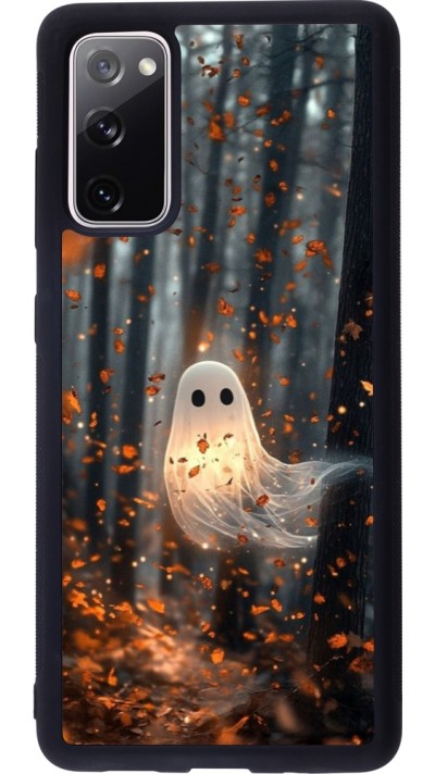Coque Samsung Galaxy S20 FE 5G - Silicone rigide noir Halloween 2025 Ghost in the forest