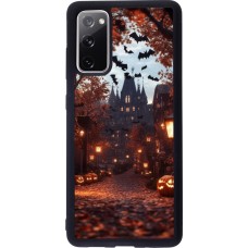 Coque Samsung Galaxy S20 FE 5G - Silicone rigide noir Halloween 2025 Haunted house