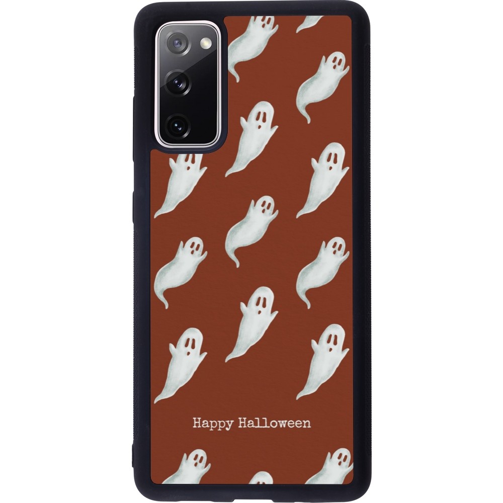 Samsung Galaxy S20 FE 5G Case Hülle - Silikon schwarz Halloween 2025 Pattern of ghosts