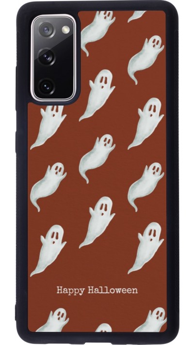 Coque Samsung Galaxy S20 FE 5G - Silicone rigide noir Halloween 2025 Pattern of ghosts