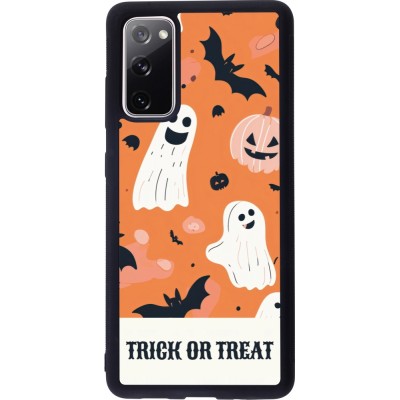 Samsung Galaxy S20 FE 5G Case Hülle - Silikon schwarz Halloween 2025 Trick treat