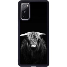 Samsung Galaxy S20 FE Case Hülle - Silikon schwarz Highland calf black
