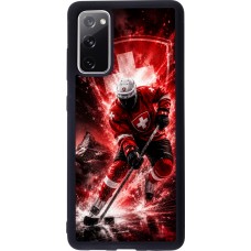Samsung Galaxy S20 FE 5G Case Hülle - Silikon schwarz Hockey World Championship Player