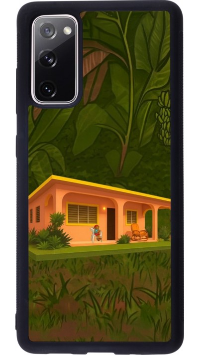 Coque Samsung Galaxy S20 FE 5G - Silicone rigide noir Benitos house DTMF
