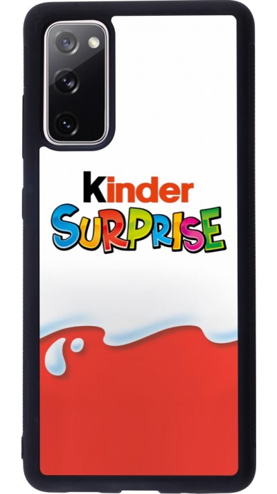 Coque Samsung Galaxy S20 FE 5G - Silicone rigide noir Kinder Surprise