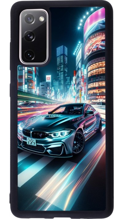 Samsung Galaxy S20 FE 5G Case Hülle - Silikon schwarz BMW M4 Tokio Nacht