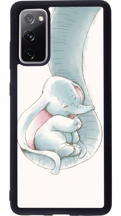 Hülle Samsung Galaxy S20 FE - Silikon schwarz Mom 1903