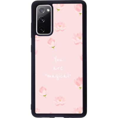Samsung Galaxy S20 FE 5G Case Hülle - Silikon schwarz Mom 2023 your are magical