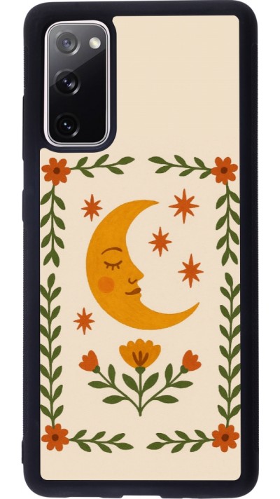 Samsung Galaxy S20 FE 5G Case Hülle - Silikon schwarz Half moon stamp 2026
