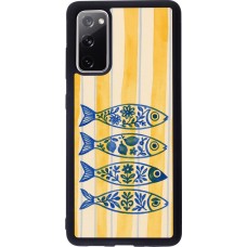 Samsung Galaxy S20 FE 5G Case Hülle - Silikon schwarz Portuguese fish 2026