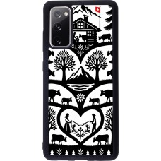 Coque Samsung Galaxy S20 FE 5G - Silicone rigide noir Poya Suisse 2