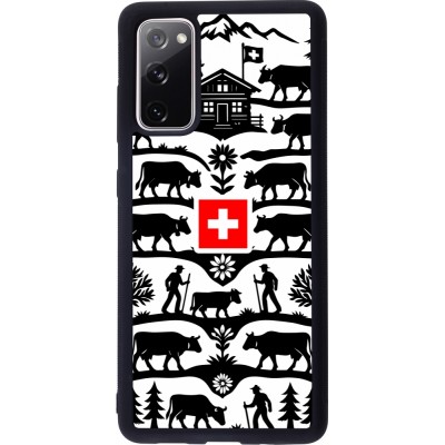 Samsung Galaxy S20 FE 5G Case Hülle - Silikon schwarz Poya Schweiz 3
