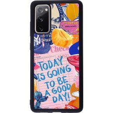 Coque Samsung Galaxy S20 FE 5G - Silicone rigide noir Preppy Today is Going to be a good day
