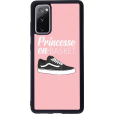 Hülle Samsung Galaxy S20 FE - Silikon schwarz princesse en basket
