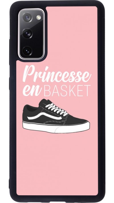 Hülle Samsung Galaxy S20 FE - Silikon schwarz princesse en basket