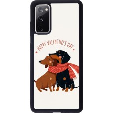Samsung Galaxy S20 FE 5G Case Hülle - Silikon schwarz Saint Valentines Day 26 Happy Valentine