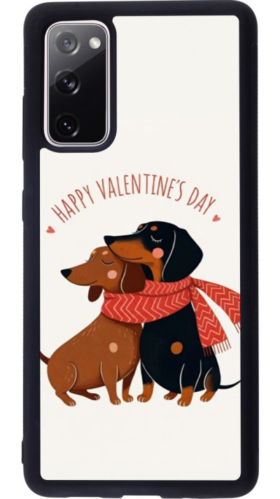 Samsung Galaxy S20 FE 5G Case Hülle - Silikon schwarz Saint Valentines Day 26 Happy Valentine