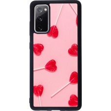 Coque Samsung Galaxy S20 FE 5G - Silicone rigide noir Saint Valentines Day 26 Lollipop