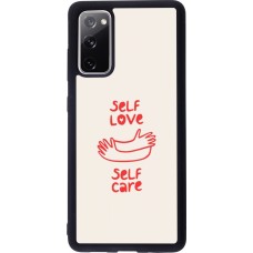 Coque Samsung Galaxy S20 FE 5G - Silicone rigide noir Saint Valentines Day 26 Self love self care