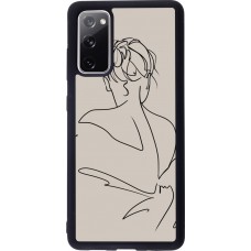 Coque Samsung Galaxy S20 FE - Silicone rigide noir Salnikova 05