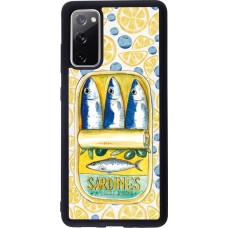 Samsung Galaxy S20 FE 5G Case Hülle - Silikon schwarz Sardines in oil 2026