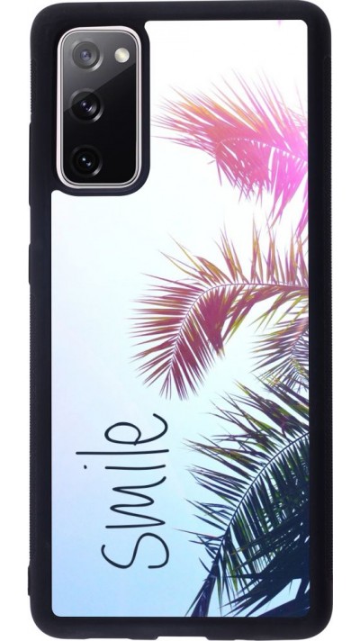 Hülle Samsung Galaxy S20 FE - Silikon schwarz Smile 05