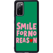 Samsung Galaxy S20 FE 5G Case Hülle - Silikon schwarz Smile for no reason 2026