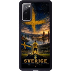 Samsung Galaxy S20 FE 5G Case Hülle - Silikon schwarz Fussball Schweden splash 2026