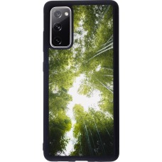 Samsung Galaxy S20 FE 5G Case Hülle - Silikon schwarz Spring 23 forest blue sky