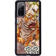 Samsung Galaxy S20 FE 5G Case Hülle - Silikon schwarz Spring 23 japanese tiger