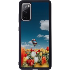 Coque Samsung Galaxy S20 FE 5G - Silicone rigide noir Hot air balloon Spring 2026