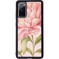 Coque Samsung Galaxy S20 FE 5G - Silicone rigide noir Just Bloom Spring 2026