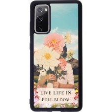 Coque Samsung Galaxy S20 FE 5G - Silicone rigide noir Live life in full moon Spring 2026