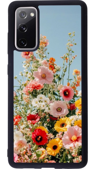 Coque Samsung Galaxy S20 FE 5G - Silicone rigide noir Spring flowers Spring 2026