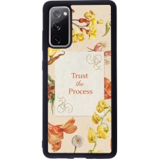 Coque Samsung Galaxy S20 FE 5G - Silicone rigide noir Trust the process Spring 2026