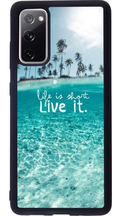 Hülle Samsung Galaxy S20 FE - Silikon schwarz Summer 18 24