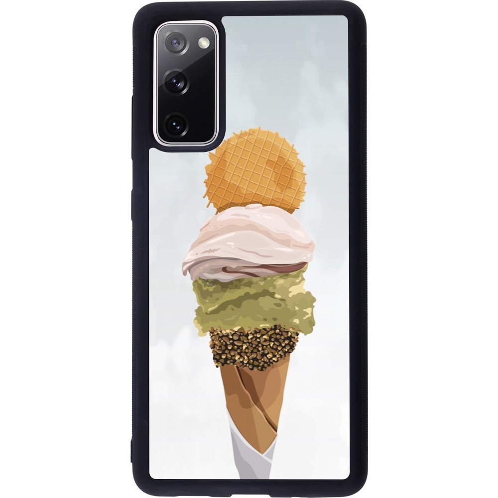 Coque Samsung Galaxy S20 FE 5G - Silicone rigide noir Summer 2025 Cornet