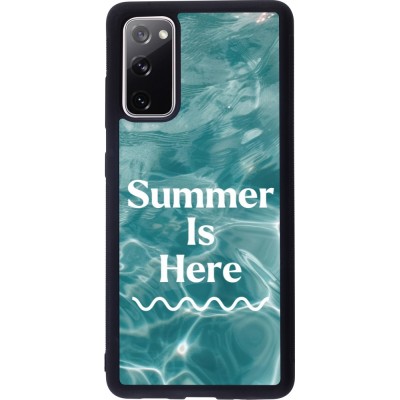 Samsung Galaxy S20 FE 5G Case Hülle - Silikon schwarz Summer 2025 Summer is here