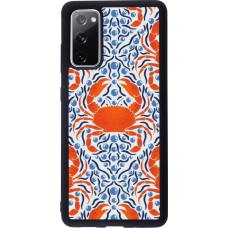 Samsung Galaxy S20 FE 5G Case Hülle - Silikon schwarz Crabs and pearls Summer 2026